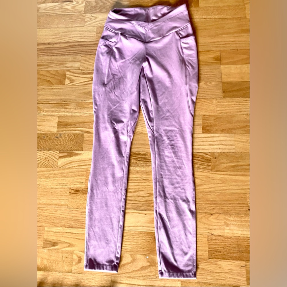 Gym shark purple leggings